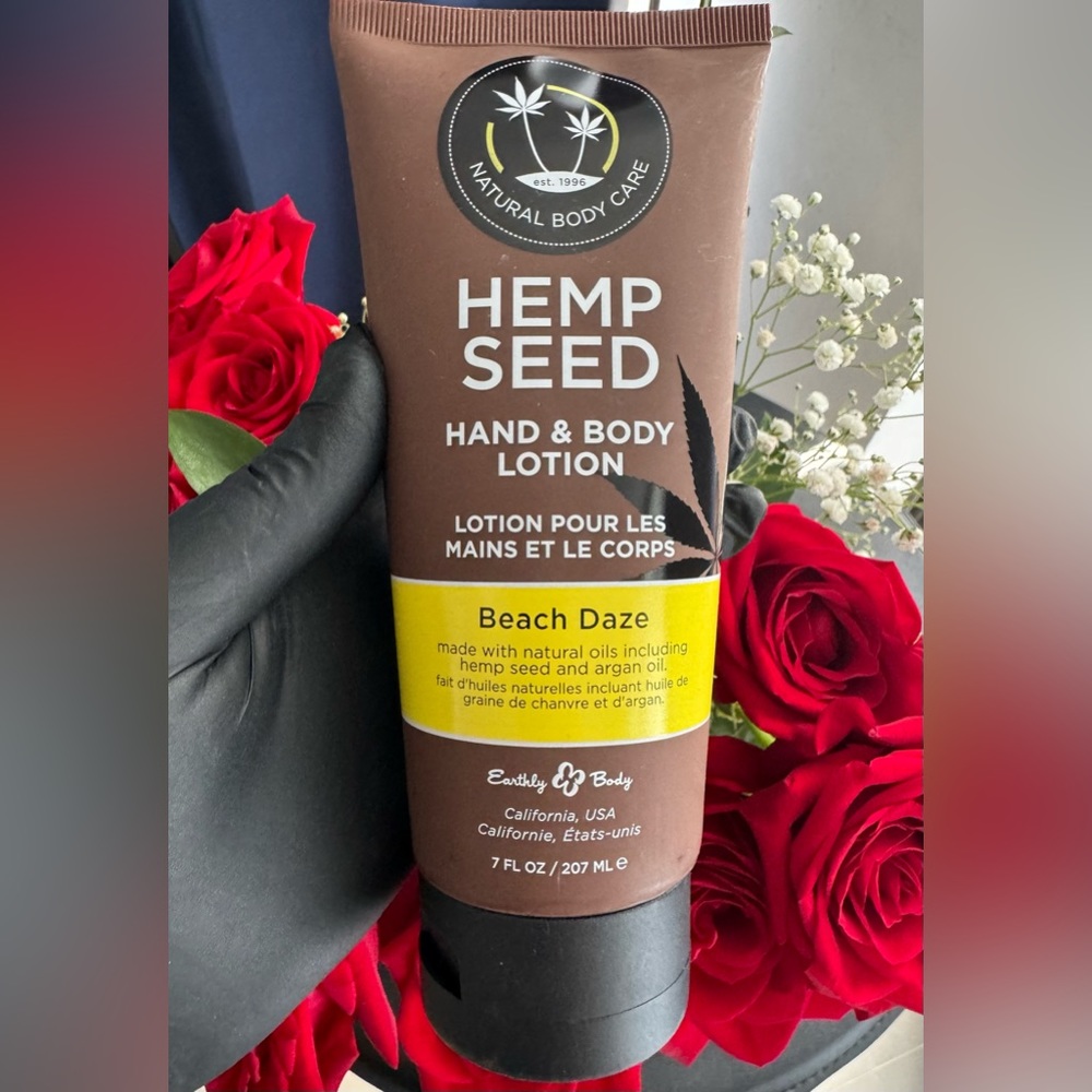 Hemp Seed Hand & Body Lotion 7oz/207ml in Beach Daze